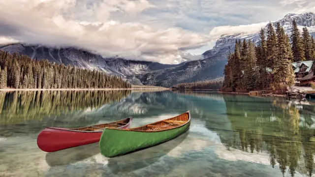 Lac Emeraude, Colombie Britannique, Canada