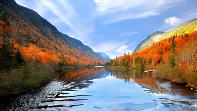 lac et forêt Jacques Cartier