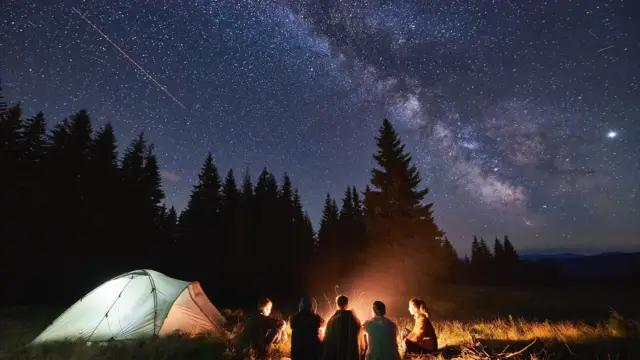 Summer camping