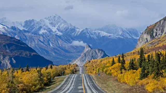 Route Alaska ou aller au canada