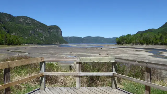 Fjord de Saguenay au Canada