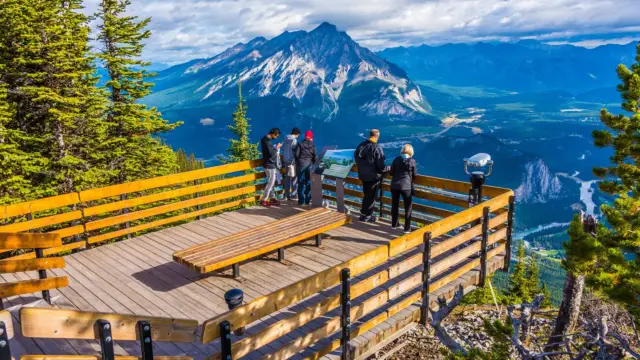 Téléphérique de Banff au Canada