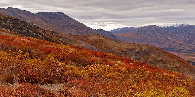 femme marchant dans la montagne