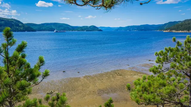 Vue sur le Fjord de Saguenay