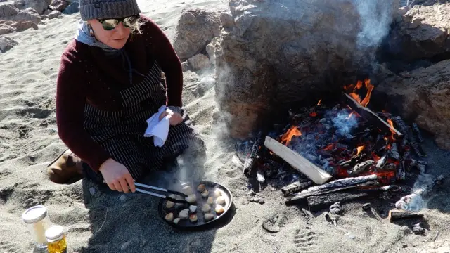Repas traditionnel boil-up à Terre-Neuve au Canada