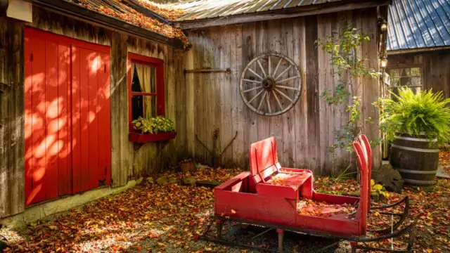 Cabane à sucre du parc Oka