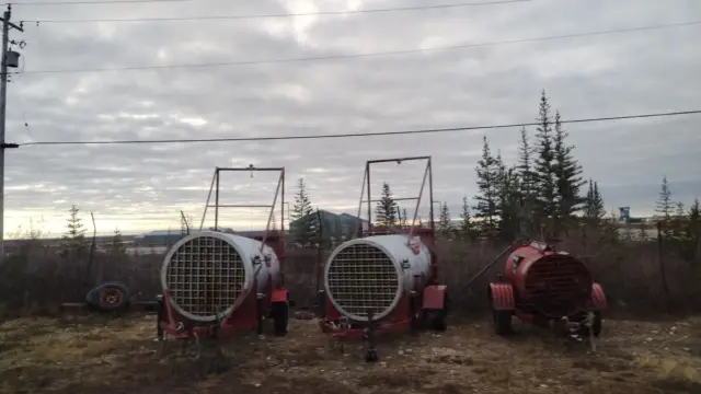 Cage à ours a Churchill Baie d'Hudson