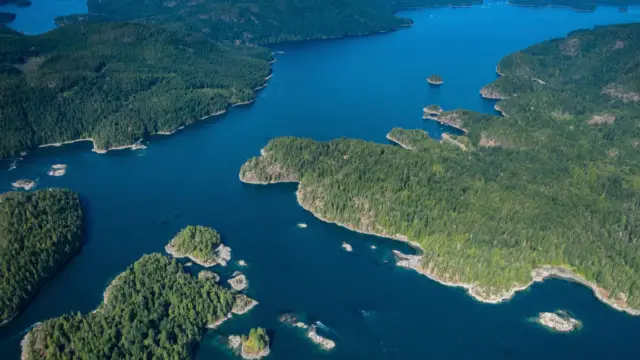 Les îles Discovery au Canada