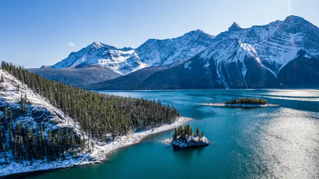 Nature canadienne en hiver canada