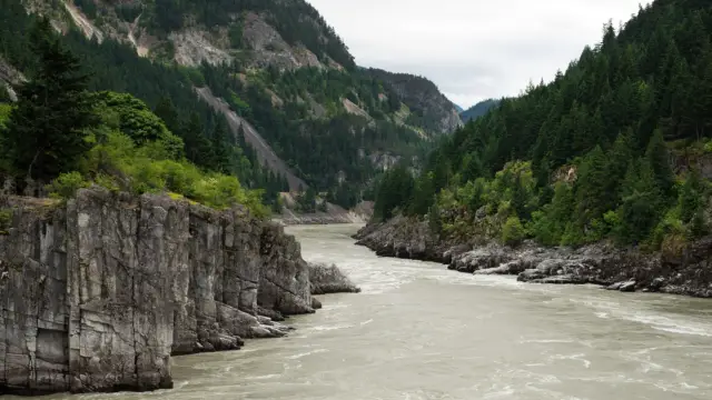 Canyon Fraser en Colombie-Britannique