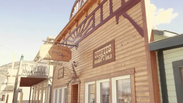 Ville de Dawson au Canada