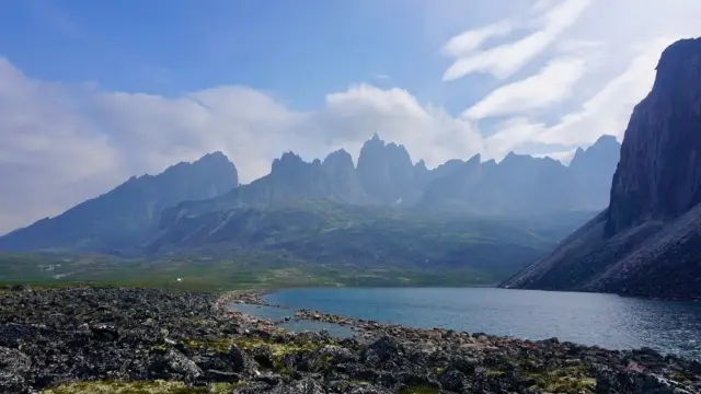 Talus Lake - Parc Tombstone