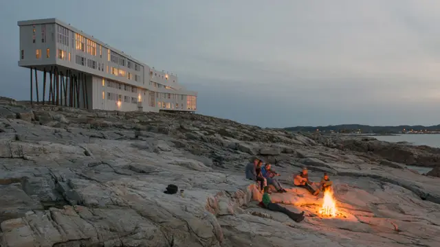 L'hôtel Fogo Inn à Terre-Neuve