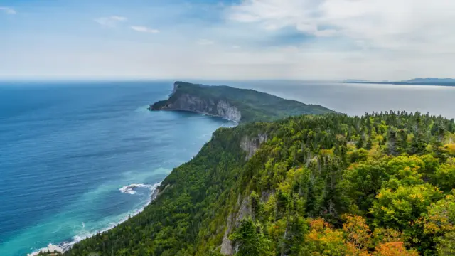 Paysage en Gaspésie