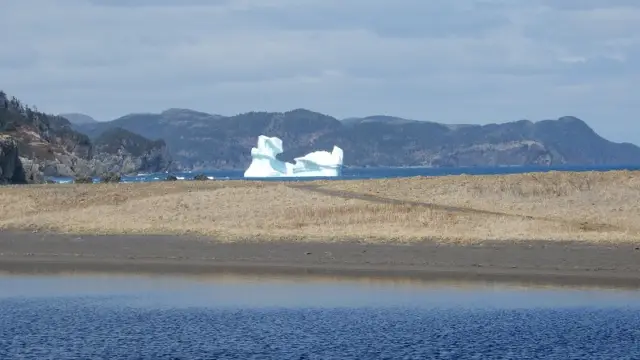 Iceberg de la route des icebergs à Terre-Neuve au Canada