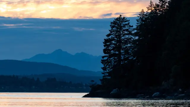 Île de Quadra en Colombie-Britannique au Canada