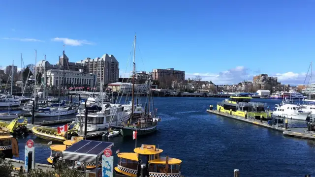 Ville de Victoria au Canada