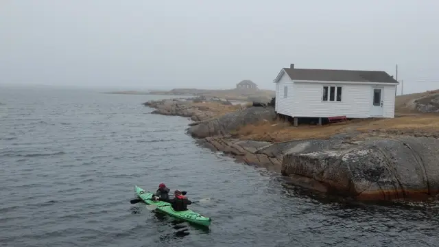 Kayak dans la ville de Newton au Canada