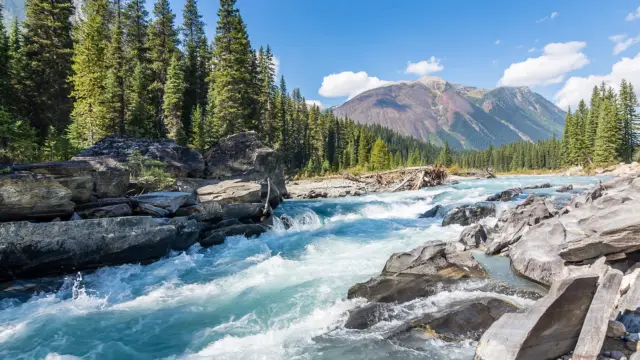 Cascade de la rivière Kootenay