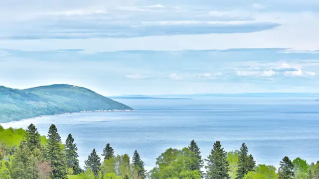 Paysage vue de la Malbaie