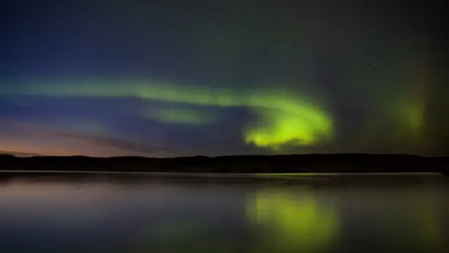 La Ronge Lake Aurores boréales au canada