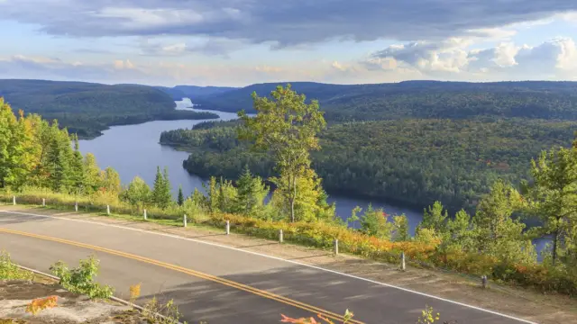 Route Charlevoix au Canada
