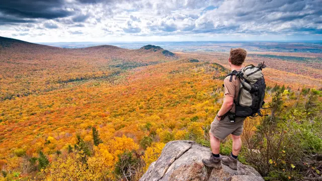 Parc nation du Mont Mégantic au Canada