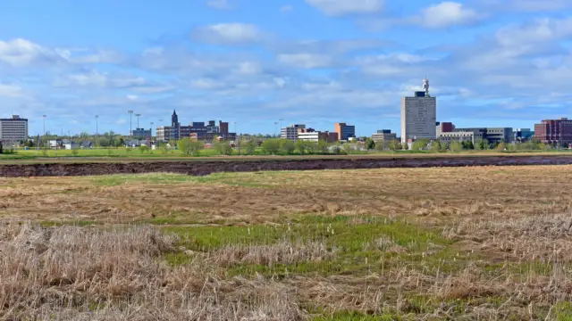 Ville de Moncton au Canada