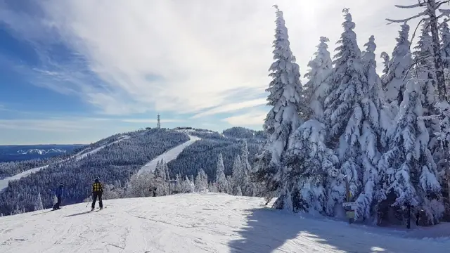 Parc National de Mont-Tremblant en hiver