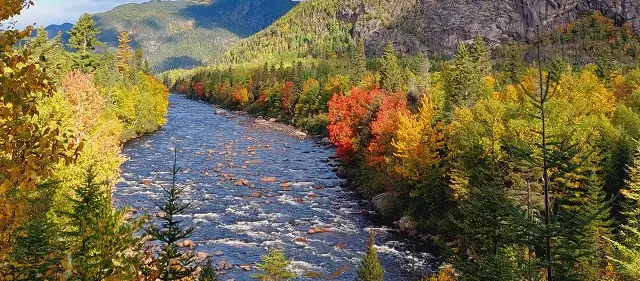La région de Charlevoix: entre fleuve et montagnes