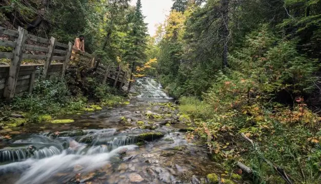 Paysage du Québec au Canada