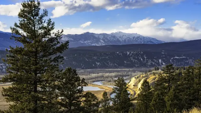 Radium Hot Spring au Canada