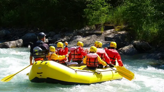 Rafting à Clearwater au Canada