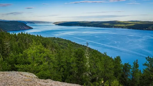 Vue sur le Fjord de Saguenay