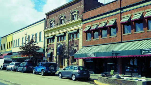 Ville de Revelstoke au Canada