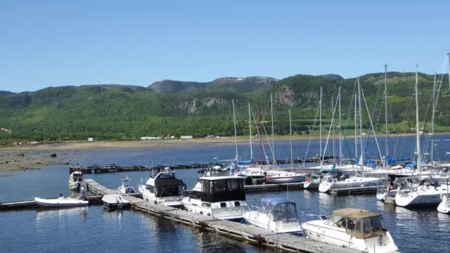 Port de l'Anse-Saint-Jean sur le Lac Saint-Jean