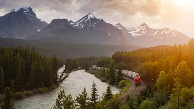 Train au Canada