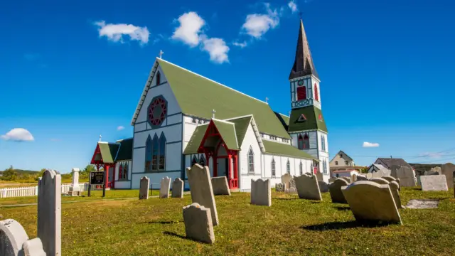 Ville de Trinity à Terre-Neuve au Canada