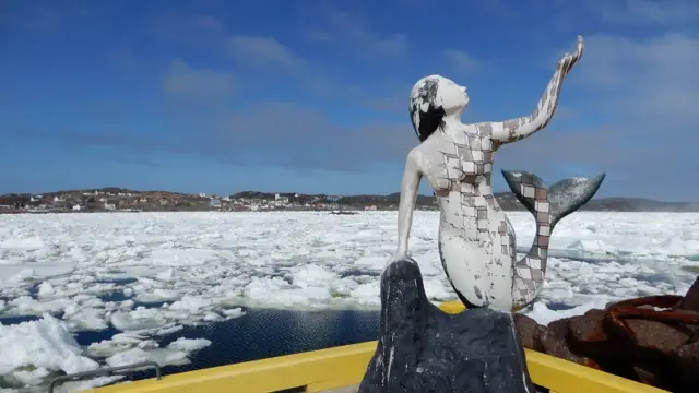 Statue de la Petite Sirène à Twillingate