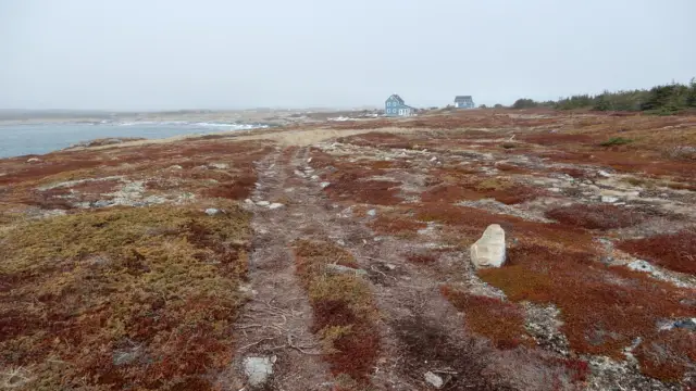 Petit village de Titling à Terre-Neuve au Canada