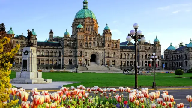 Parlement de la ville de Victoria au Canada