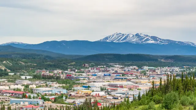 Ville de Whitehorse au Canada