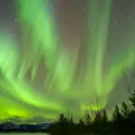 Album de photos de voyage au Canada, aurore boréale dans le Yukon